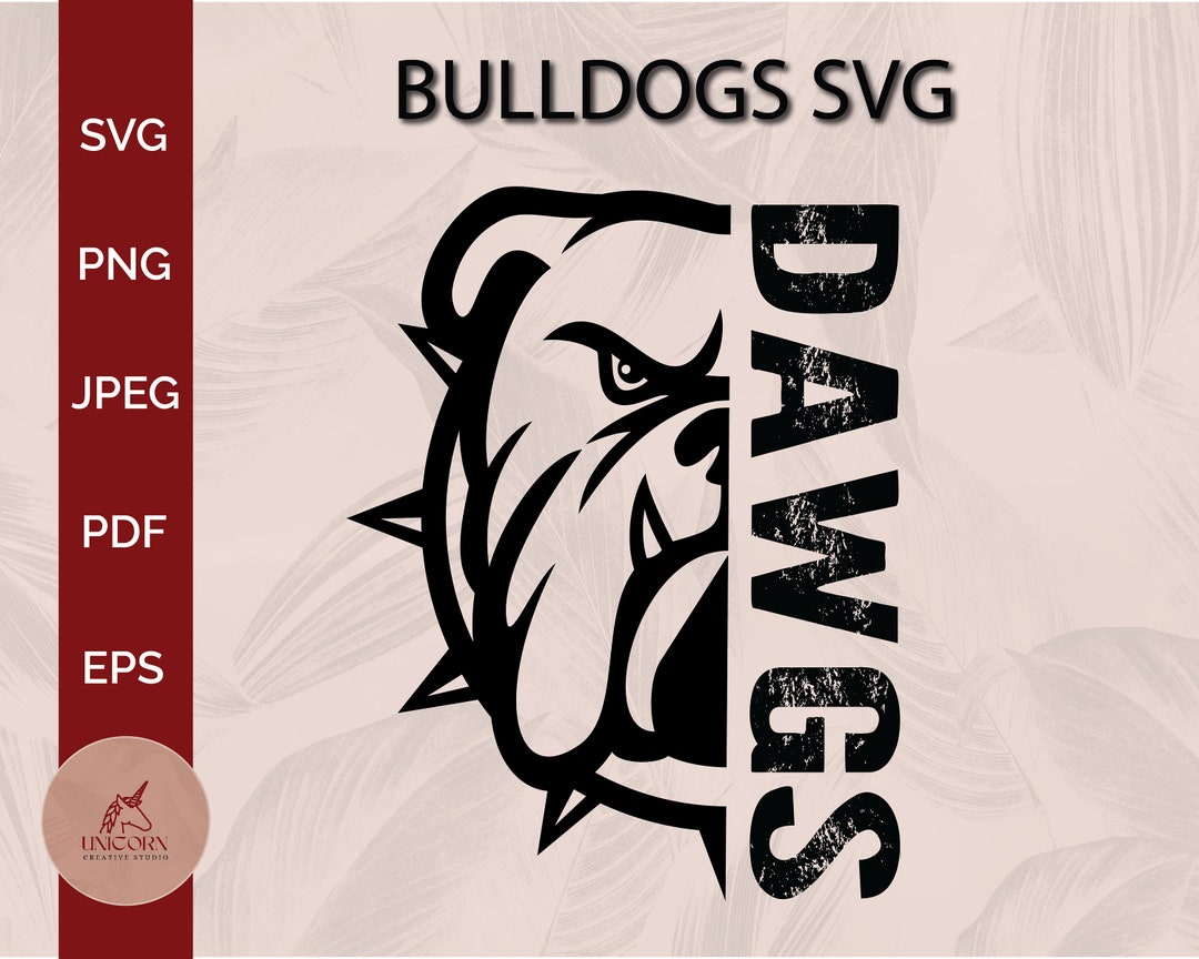 Georgia Bulldogs Svg Uga Svg Bulldog Football Svg Georgia Bulldogs Png