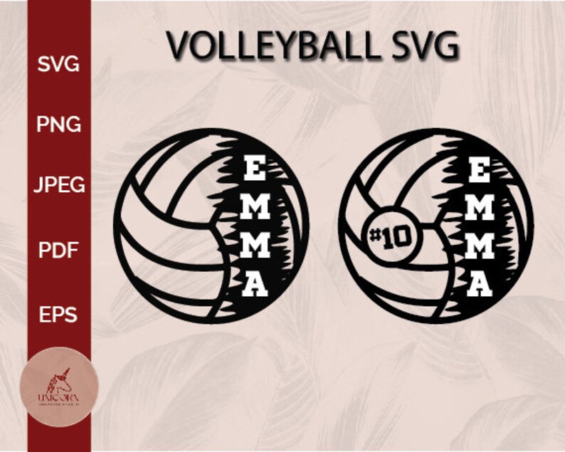 Volleyball Svg Volleyball Png Volleyball Mom Svg Volleyball Team Svg