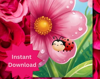 Heftet den Love Bug an die Blumen – entzückendes Valentinstag-Druckspiel für Klassenzimmerpartys