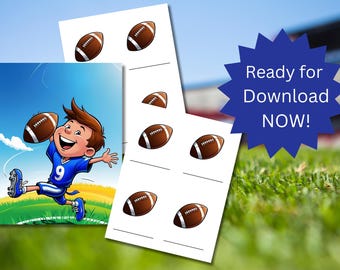 Pin the Fußballspiel: Kinder Geburtstagsparty Aktivität (Digitaler Download)