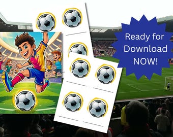 Pin das Fußball-Party-Spiel: Geburtstagsspaß für Klassenzimmer und Zuhause