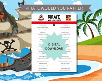 Pirat Möchtest Du lieber Spiel: Spaßparty Eisbrecher (PDF)