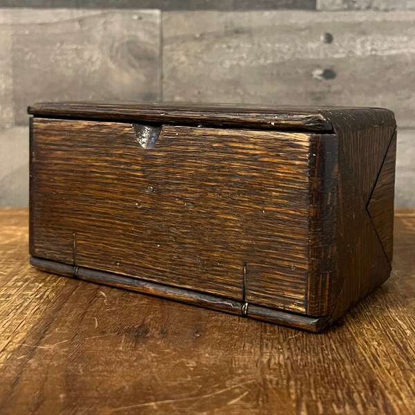 Antique Wooden Box - Etsy