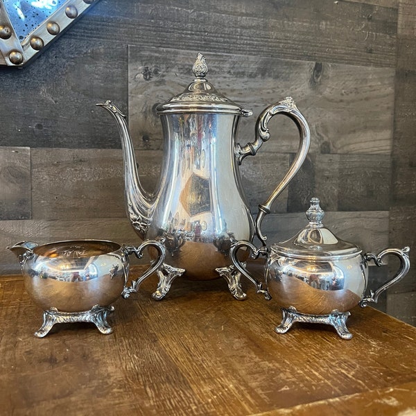 Silver Plated Teapot Etsy