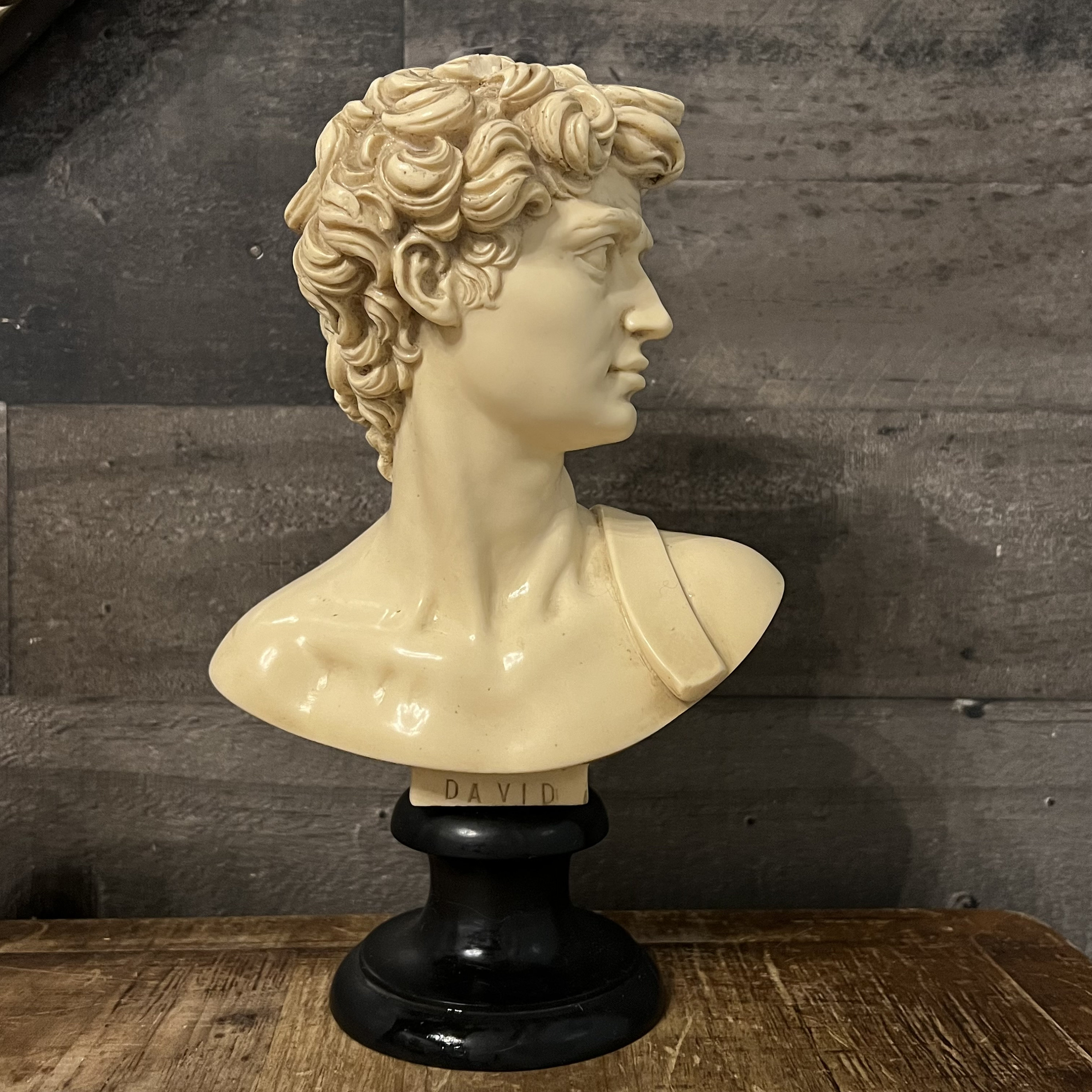 Plaster Roman Bust 