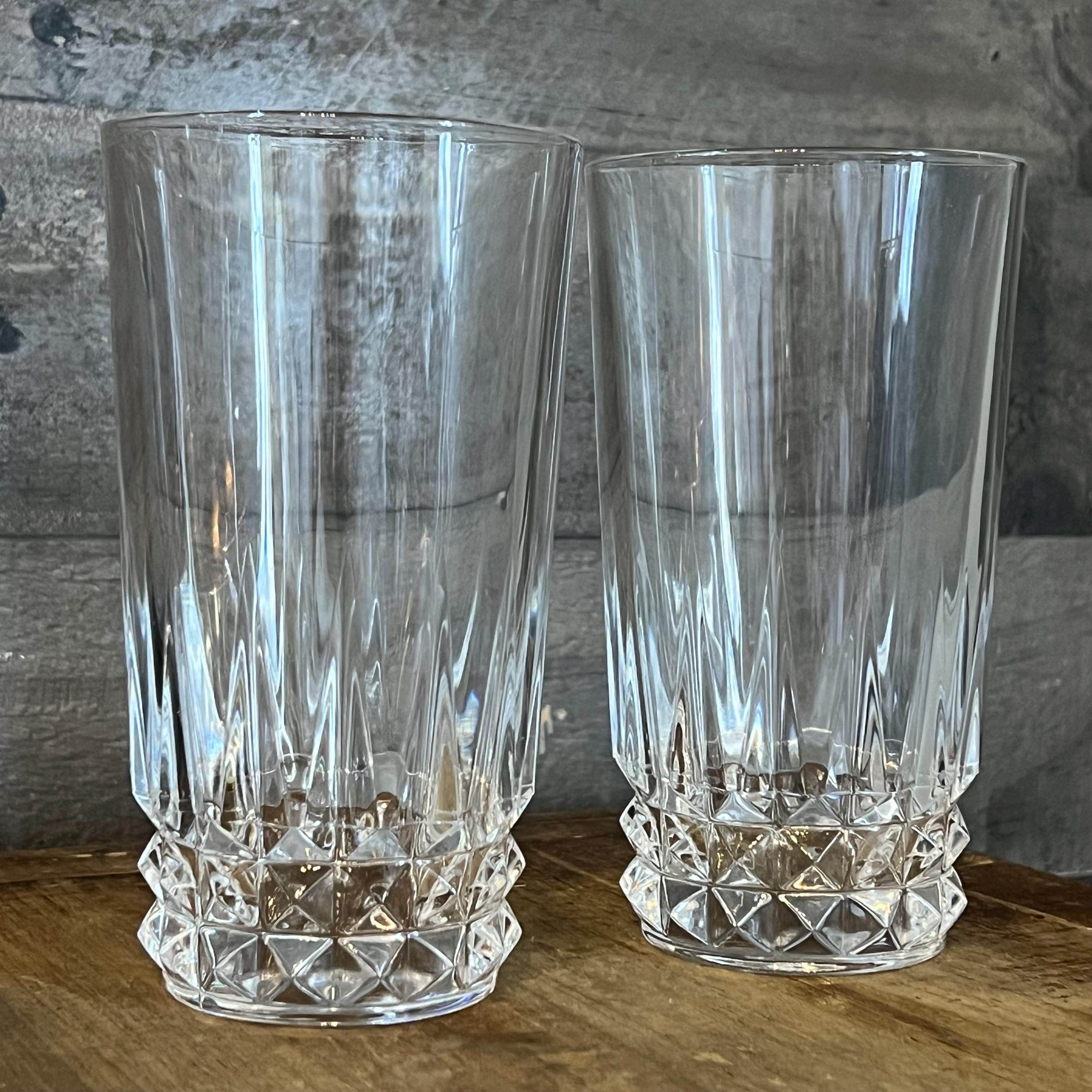 Verres Cristal D'Arques Tuileries Villandry - La Paire