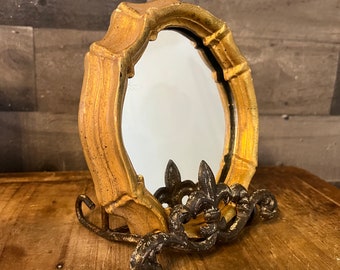 Vintage Goldrahmen Spiegel