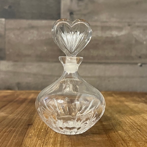 Marquis by Waterford Crystal Heart Stopper Perfume Bottle - Sweet Memories