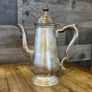 Vintage Silverplated Teapot - Made in India