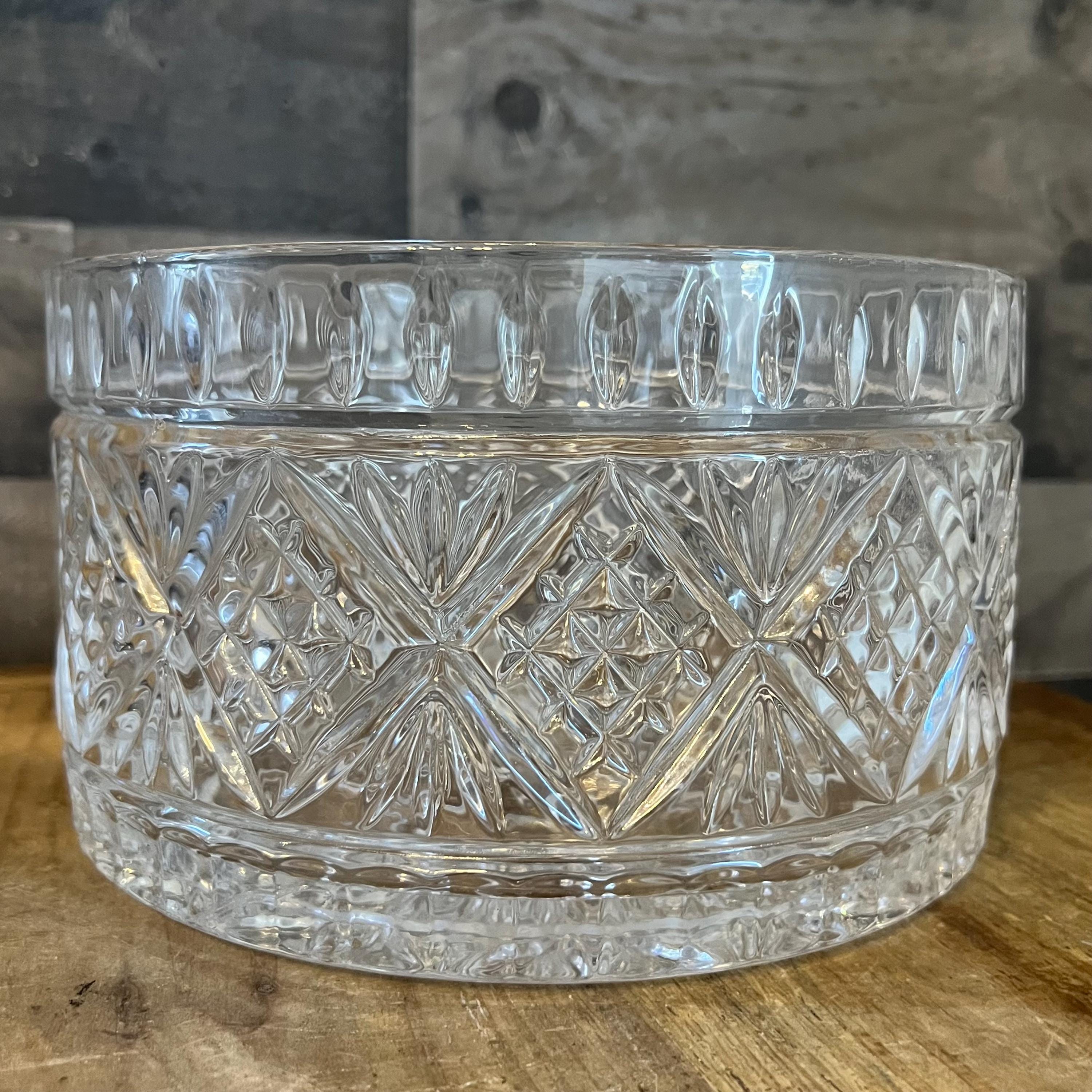 Godinger Dublin Crystal Salad Bowl - Large Serving Bowl - Etsy display picture 1