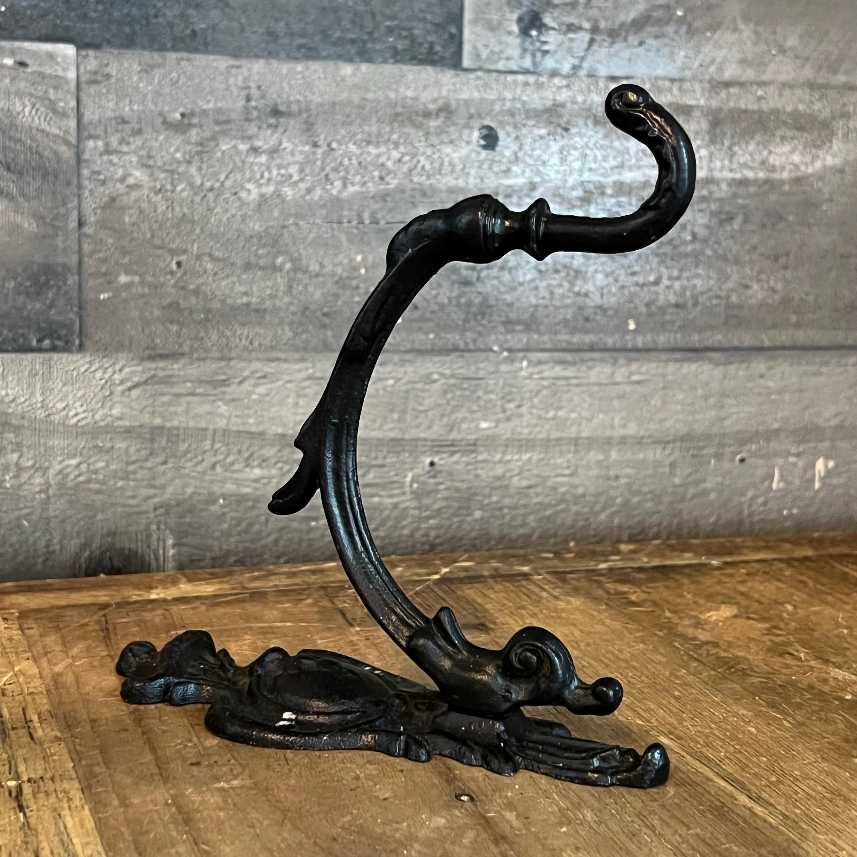 ヴィンテージブラックウォールフック - Etsy 日本