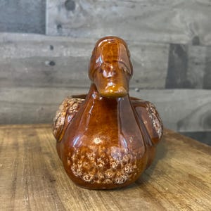 Sonshine Pottery Brown Small Duck