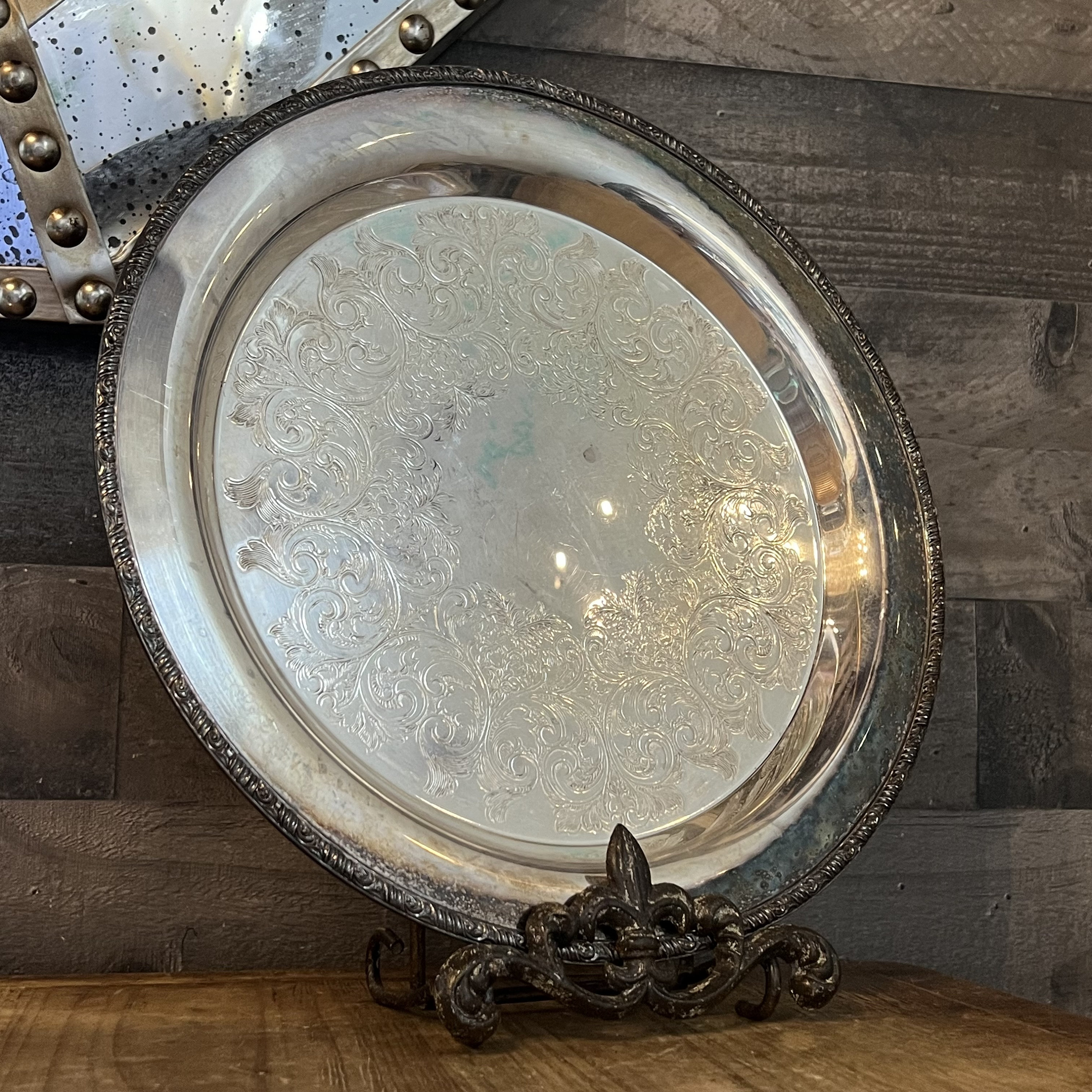 Oneida silver platter - Etsy 日本