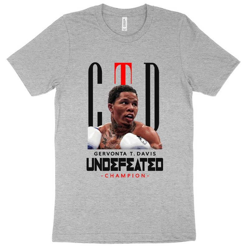 Gervonta Davis Tshirt Boxing Tshirt Etsy