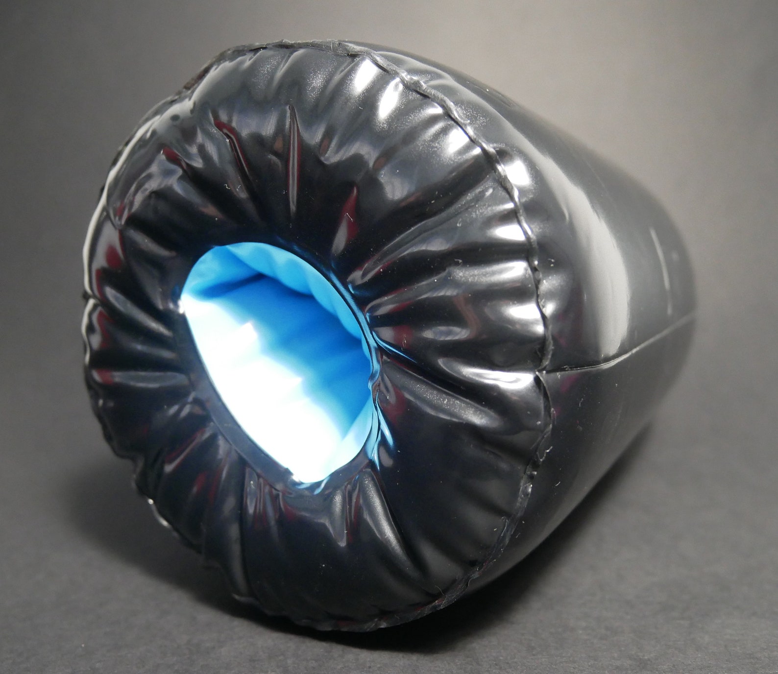 PVC Inflatable SPH PVC Pleasure Tube Massager Black and Blue Etsy Norway