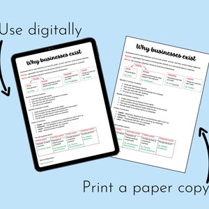 AQA A-Level Business Revision Notes Year 1 2 image 3