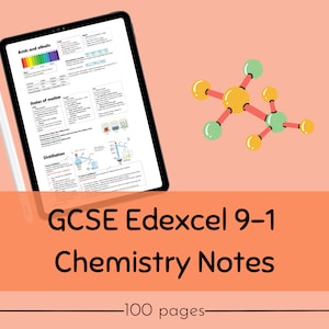 Edexcel GCSE 9-1 Chemistry Revision Notes