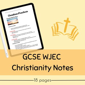 WJEC GCSE Religious Studies Christianity Revision Notes