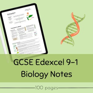 Edexcel GCSE 9-1 Biology Revision Notes