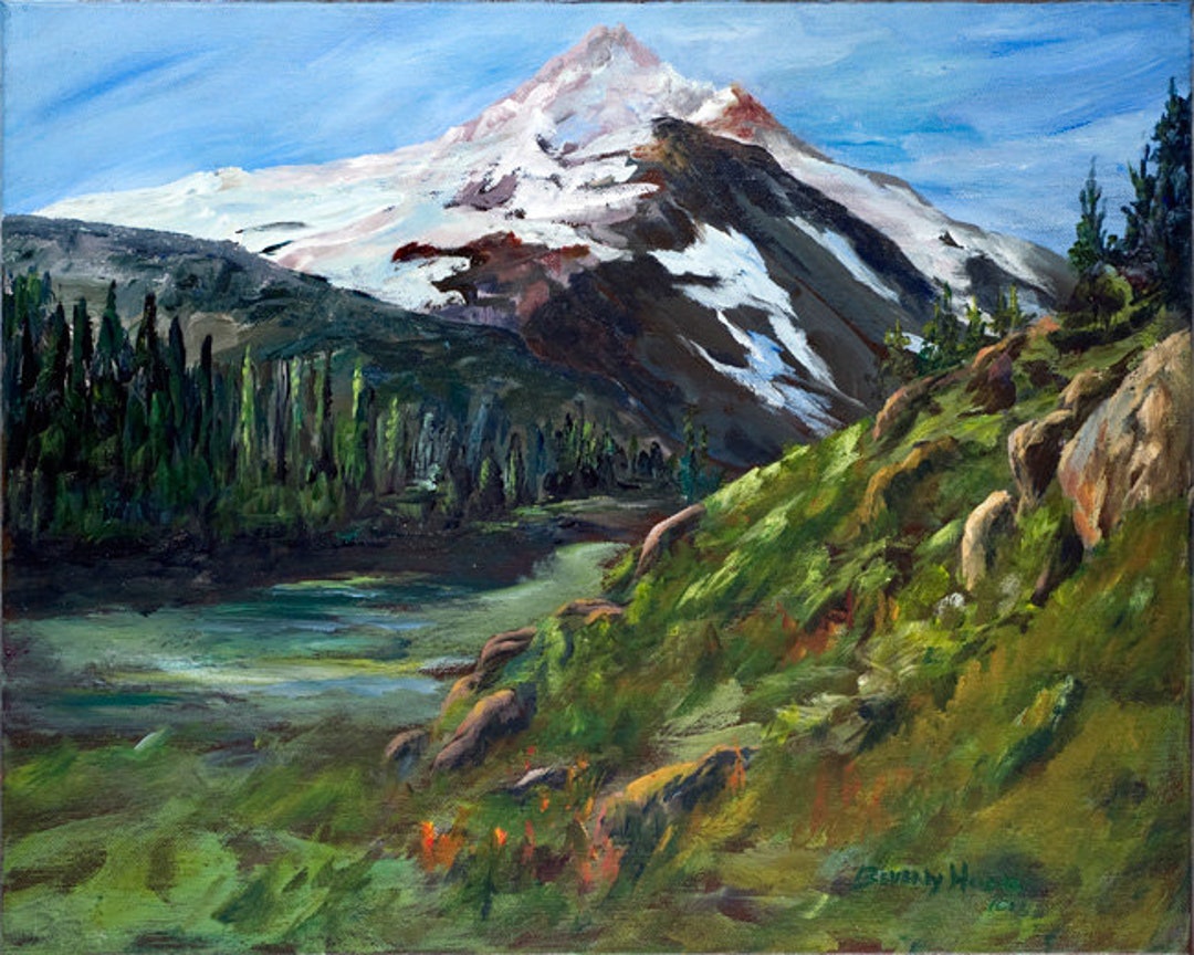 Olympic Grandeur Impressionist Fine Art Giclée Canvas Print 20x 16 - Etsy