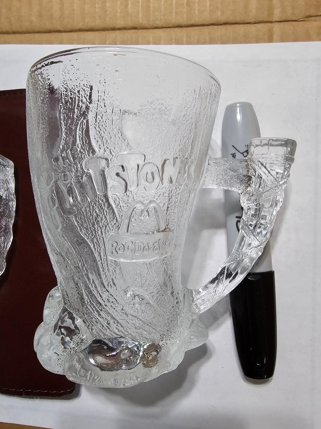 Flintstone Glasses From Mcdonalds