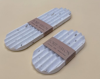 Extra-Large Soap Dish & Double Soap Dish Bundle - Zero Waste Gift
