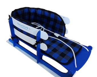 Toddler Snow Sled, Heavy Duty with seatbelt