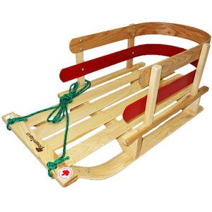Frontier Sleigh/ Traditional Wooden Sleigh