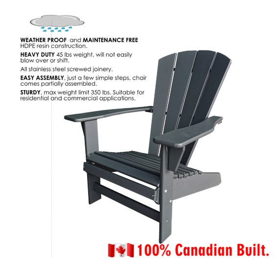 Heavy resin adirondack chairs deals