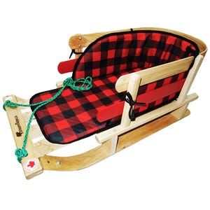 Frontier Sleigh With Plaid Pad