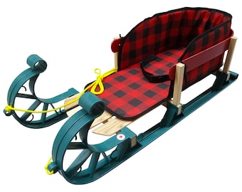 Alpine Kinder Sleigh / Wooden Sleigh