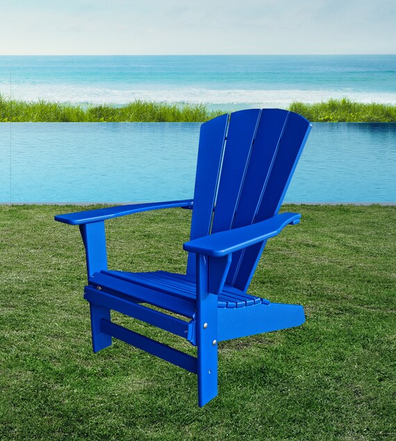 Sunbreeze Traditional Adirondack Muskoka Chair HDPE Resin Etsy UK