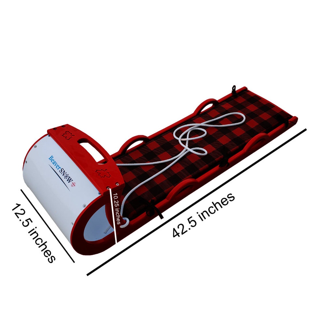 42 Inch Toboggan With Pad Etsy