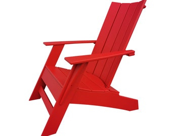 Sunbreeze Modern Adirondack Chair HDPE Resin