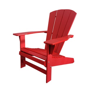 Sunbreeze Traditional Adirondack / Muskoka Chair HDPE Resin