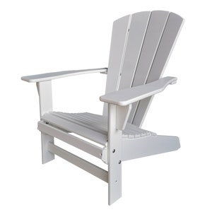 Sunbreeze Traditional Adirondack / Muskoka Chair HDPE Resin