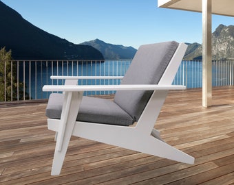 Modern Lounge Chair Indoor/Outdoor , Adirondack Chair