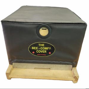 Bee-Comfy Cover / Winter Beehive Cover / Waterproof Insulated Vinyl Beehive Cover