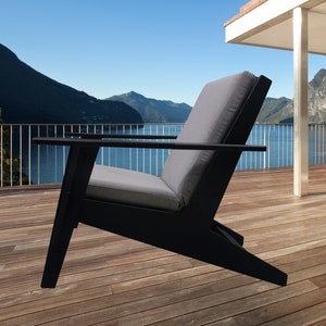 Modern Lounge Chair Indoor/Outdoor , Adirondack Chair