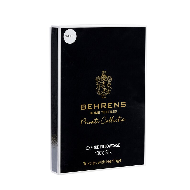 Pure 100 Mulberry Silk Oxford Pillowcase in Silver Etsy