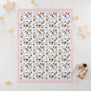 Studio Ghibli Baby Blanket (Pink) image 4