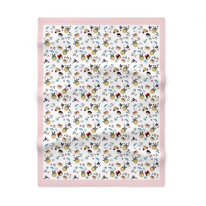 Studio Ghibli Baby Blanket (Pink) image 2