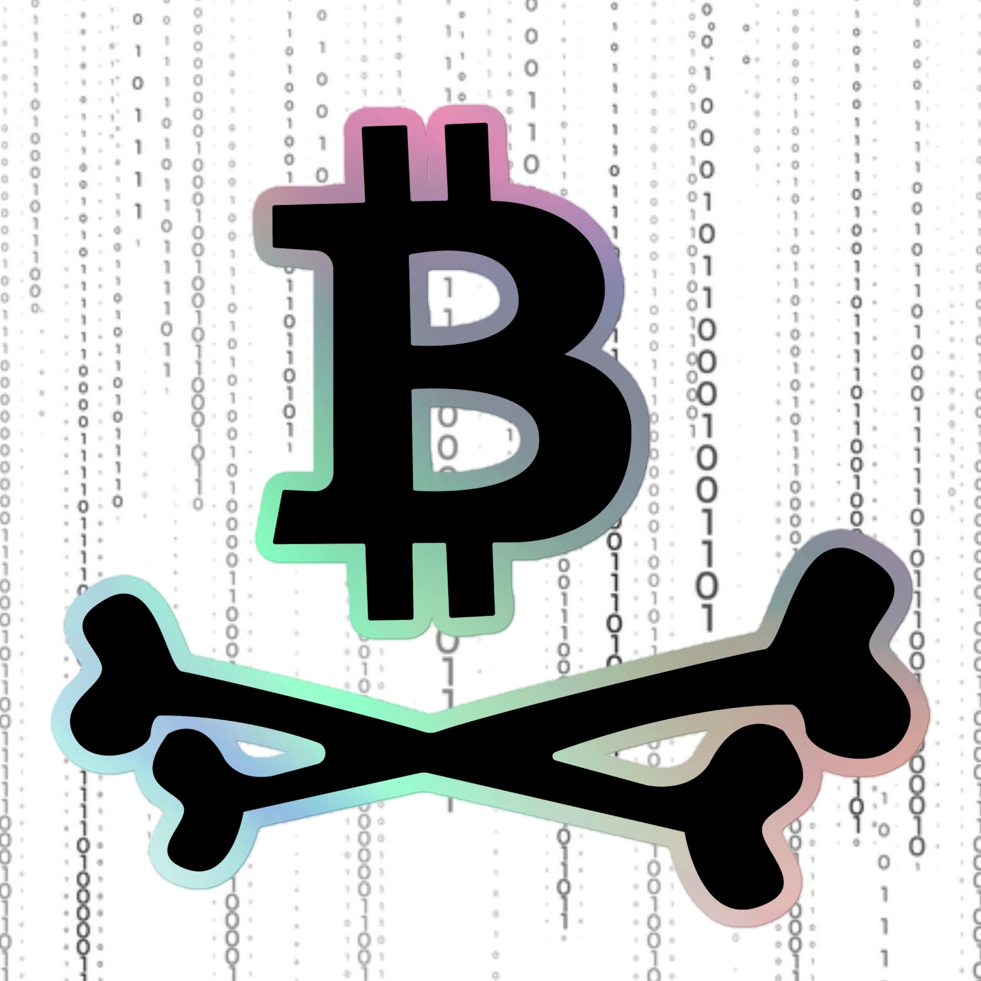 Bitcoin Holographic - Etsy