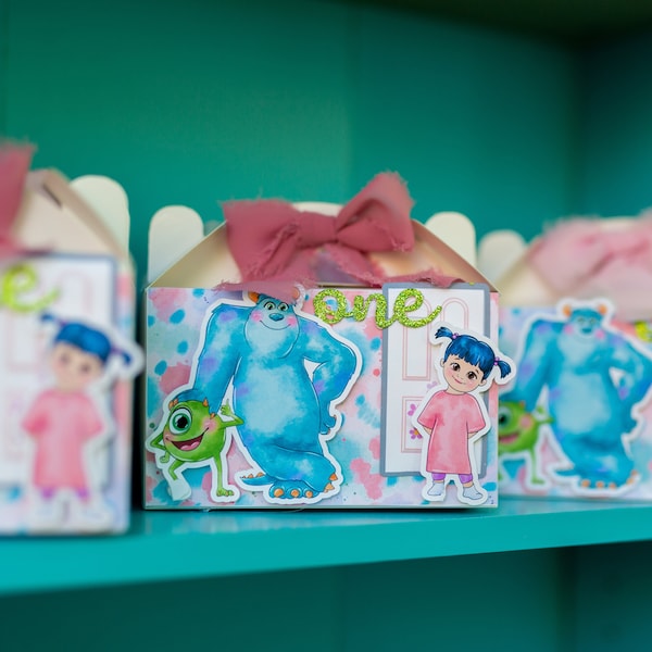 Custom Monsters Inc Goody Boxes