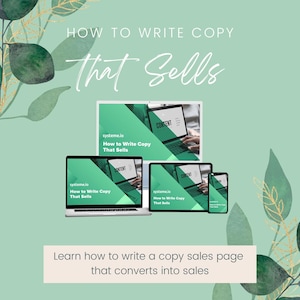 Copywriting Course: Write Sales Pages That Sell (Digital Download)