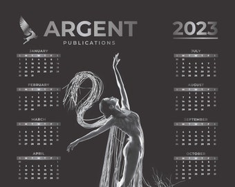 Luxury 2023 Wall Calendar, Limited Prints, Argent Publications Branded, Original Art, Award-Winning Photography, High-Quality Gloss Paper