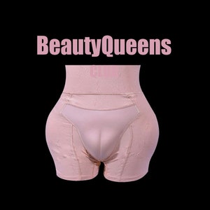 Body Shaping Sissy Underwear With Camel Toes, Male To Female Cross-Dressing, Hiding Gaff, Waist Tighter , Thigh Wider