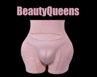 Body Shaping Sissy Underwear With Camel Toes, Male To Female Cross-Dressing, Hiding Gaff, Waist Tighter , Thigh Wider