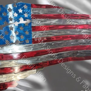 Tattered American Flag
