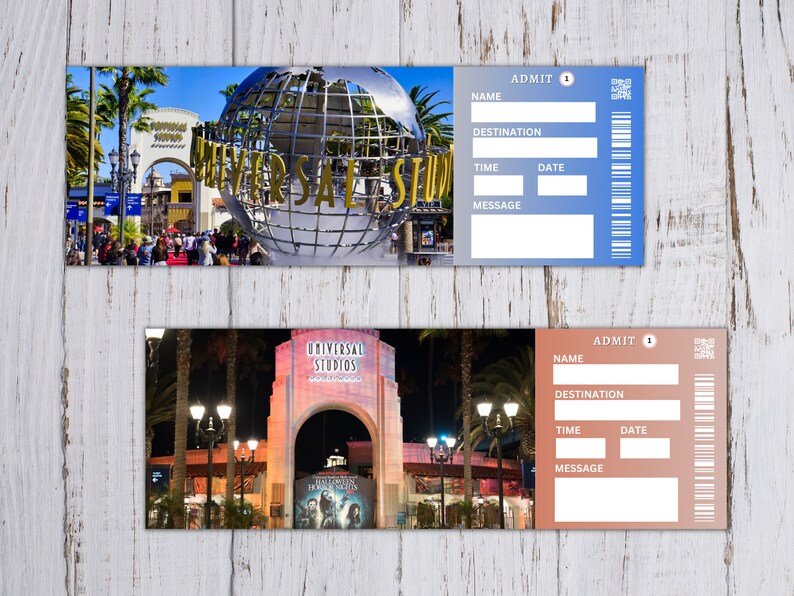 Printable HOLLYWOOD UNIVERSAL STUDIOS Surprise Reveal Theme - Etsy